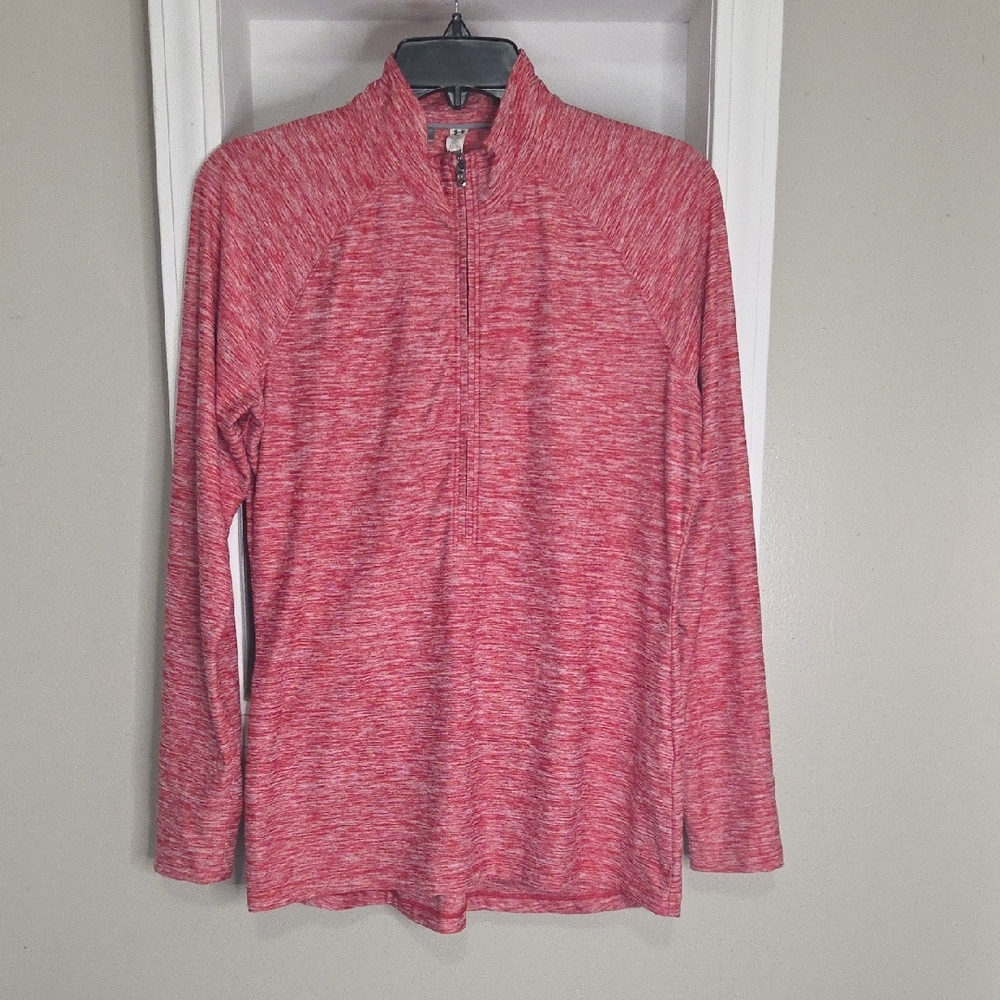Under Armour Red HeatGear Pullover